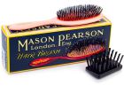 Brosse manuelle en nylon et soies roses Bn3