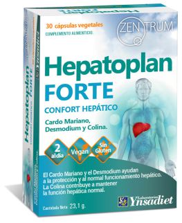 Ynsadiet Hepatoplan Forte Zentrum 23, 1 gr 30 G&eacute;lules