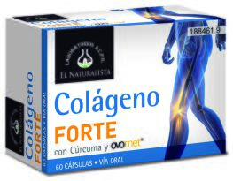 Collagène Forte au curcuma et à l&#39;ovomet 60 capsules