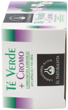 Thé vert au chrome 60 capsules