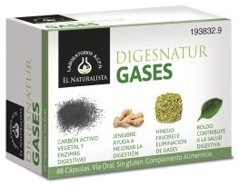 Digesnatur Gases 650 mg x 48 gélules
