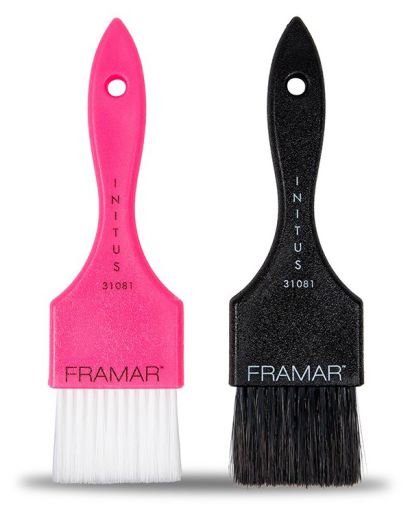 Framar Pinceaux Power Painter roses et noirs