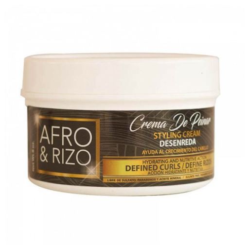 Afro and Rizo Cr&egrave;me coiffante d&eacute;m&ecirc;lante 236 ml