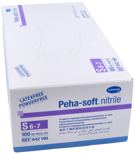 Gants en nitrile souple 100 unités