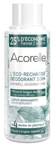 Recharge Déodorant Roll On Lotus &amp; Bergamote 100 ml