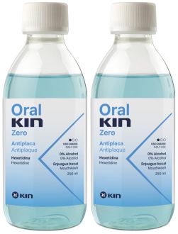 Coffret bain de bouche Oralkin Zero 2 x 500 ml