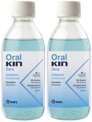 Coffret bain de bouche Oralkin Zero 2 x 500 ml