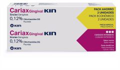 Coffret de dentifrice gingival Cariax 2 pièces