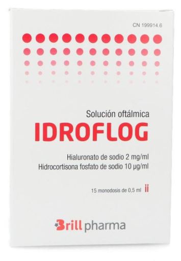Brill Pharma Solution ophtalmique Idroflog 15 doses unidoses