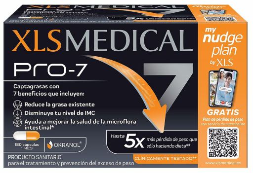 XL-s Pro 7 Nudge 180 comprimés