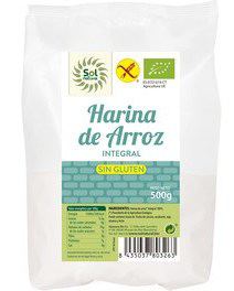 Farine de Riz Complet Bio Sans Gluten 500 gr