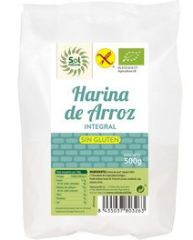 Farine de Riz Complet Bio Sans Gluten 500 gr