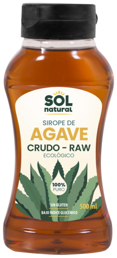 Sol Natural Sirop d'Agave Cru Cru Bio 500 ml