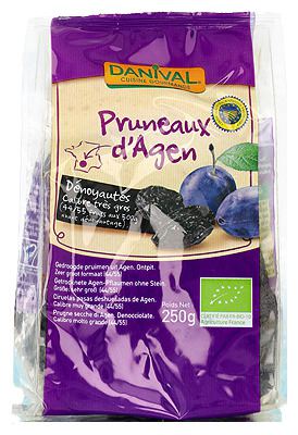Danival Pruneaux Gros Calibre 55 66 D&eacute;noyaut&eacute;s 250 gr