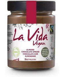 La Vida Vegan Chocolat et cr&egrave;me d'amande 270 gr