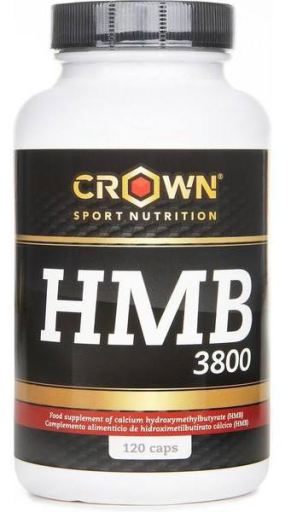 Crown Sport Nutrition HMB 3800 950mg 120 G&eacute;lules