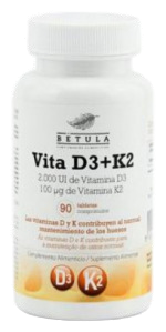 Betula Betula Vita D3 + K2 90 onglets