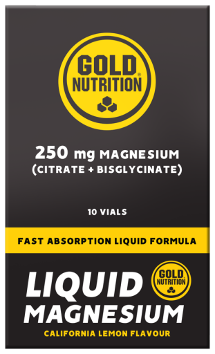 GoldNutrition Magn&eacute;sium liquide 10 x 25 ml