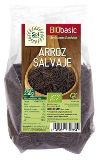 Riz Sauvage Bio 250 gr