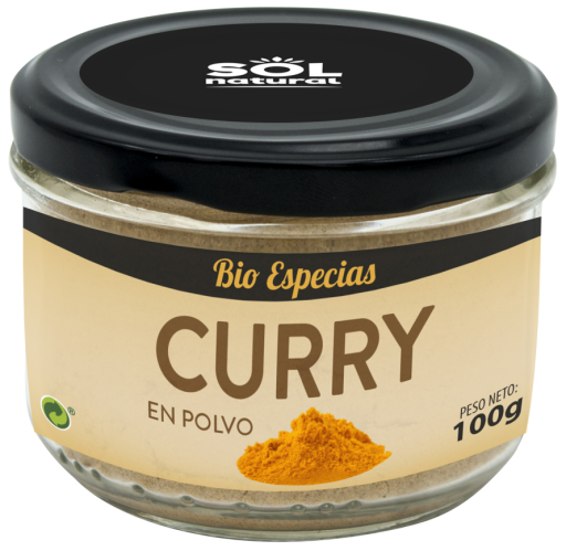 Poudre de Curry Bio 100 gr