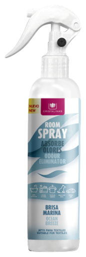 Cristalinas Spray Absorbant d'Odeurs Brise de Mer 250 ml