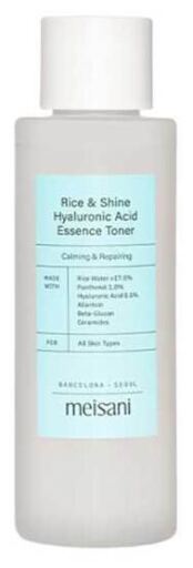 Tonique &agrave; l'essence d'acide hyaluronique Rice And Shine 150 ml