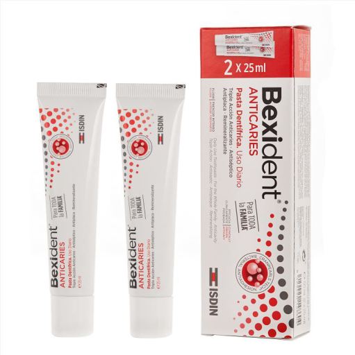 Bexident Dentifrice Anticaries Lot de 2 x 25 ml