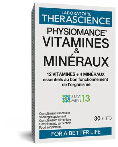 Therascience Vitamines et Min&eacute;raux 30 G&eacute;lules