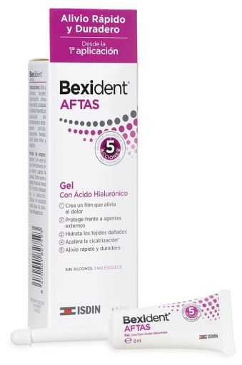 Gel contre les aphtes Bexident 8 ml