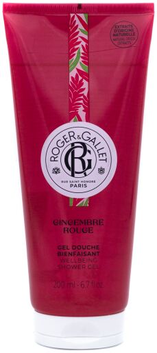 Gel douche rouge gingembre 200 ml