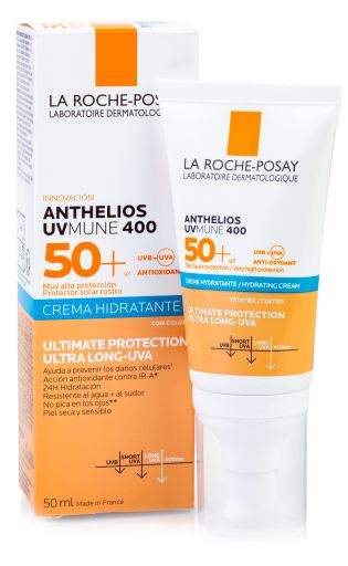 Anthelios UVMune 400 Crème hydratante teintée SPF 50+ 50 ml