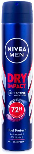 Nivea D&eacute;odorant Spray Dry Impact Homme 200 ml