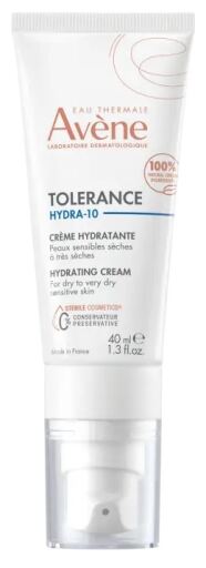 Av&egrave;ne Tolerance Hydra 10 Cr&egrave;me Hydratante 40 ml