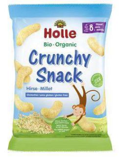 Holle Croquant Snack Millet +8 Mois 25 gr