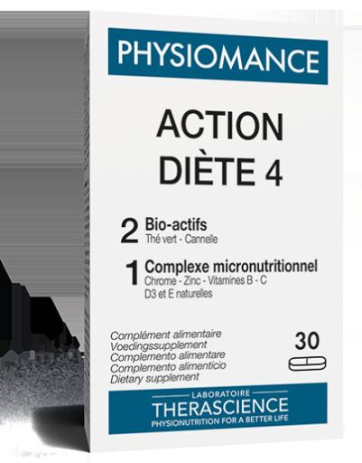 Physiomance Action Régime 4 30 Comprimés