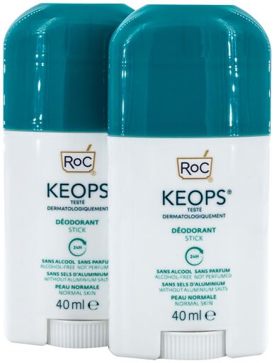 D&eacute;odorant Stick Keops 2 x 40 ml