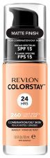 Fond de teint Colorstay Peau grasse mixte 390 Rich Marple