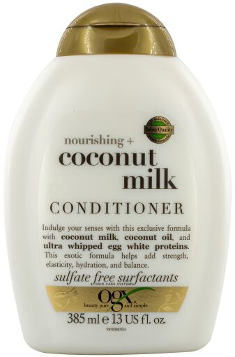 Ogx Apr&egrave;s-shampooing au lait de coco 385 ml
