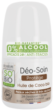 Déodorant Protecteur Roll On 24H Huile de Coco Bio 50 ml