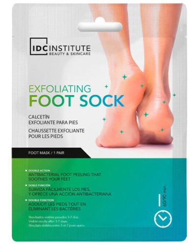 Idc Institute Chaussette exfoliante pour les pieds
