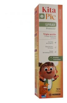 Kitapic Spray protecteur anti-poux au parfum de pomme 250 ml