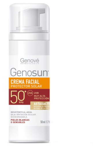 Crème visage Genosun SPF 50+ 50 ml