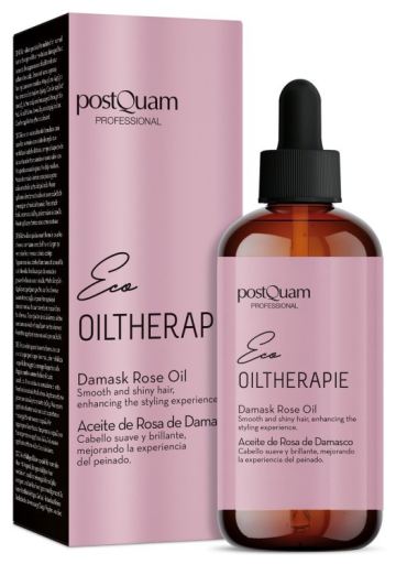 postQuam Eco Oiltherapie Traitement capillaire &agrave; l'huile de rose 100 ml