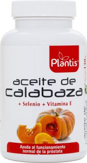 Huile de citrouille + sélénium + vitamine E 180 capsules