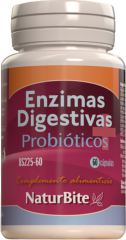 Enzymes digestives et probiotiques 60 capsules