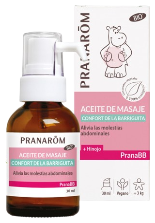 PranaBB Huile de Massage Confort Ventre 30 ml