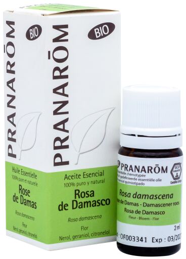 Huile essentielle de rose de Damas biologique