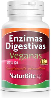 Comprimés d&#39;enzymes digestives végétaliennes