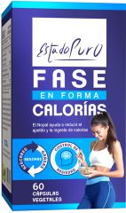 Phase à l&#39;état pur sous forme calorique 60 capsules
