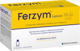 Specchiasol Ferzym Junior 10 ampoules x 8 ml